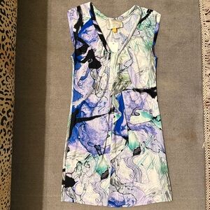Leifsdottir Indigo Reef Sleeveless Dress Women’s M New With Tags